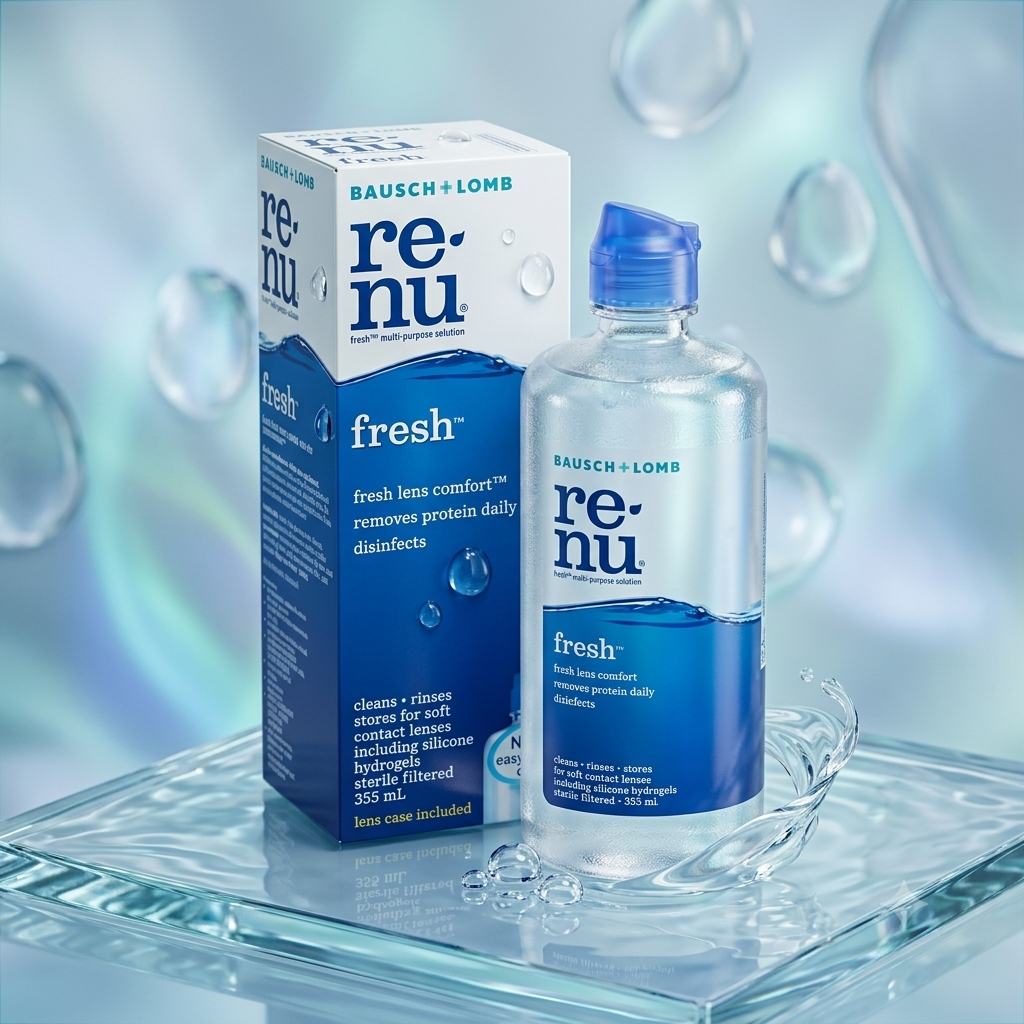 contact lens solution(Renu)